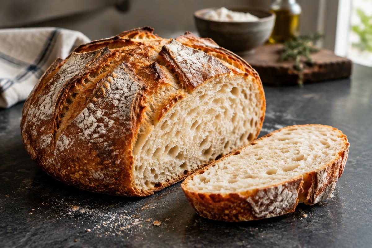 Finished The Master Recipe: Artisan Free-Form Boule